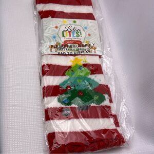 NEW Lotsa LITES! Flashing Holiday Knitted Scarves